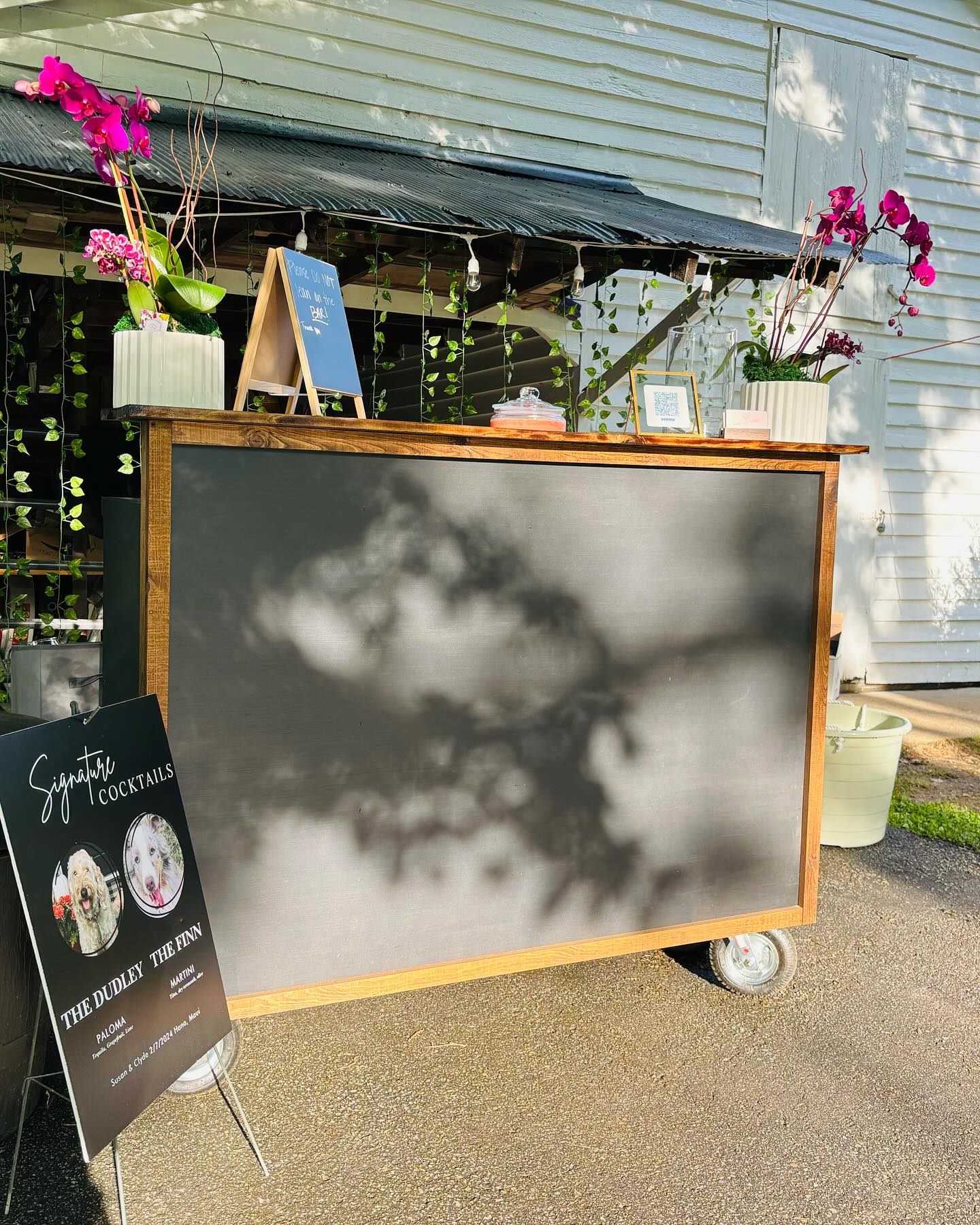 bar rental for wedding